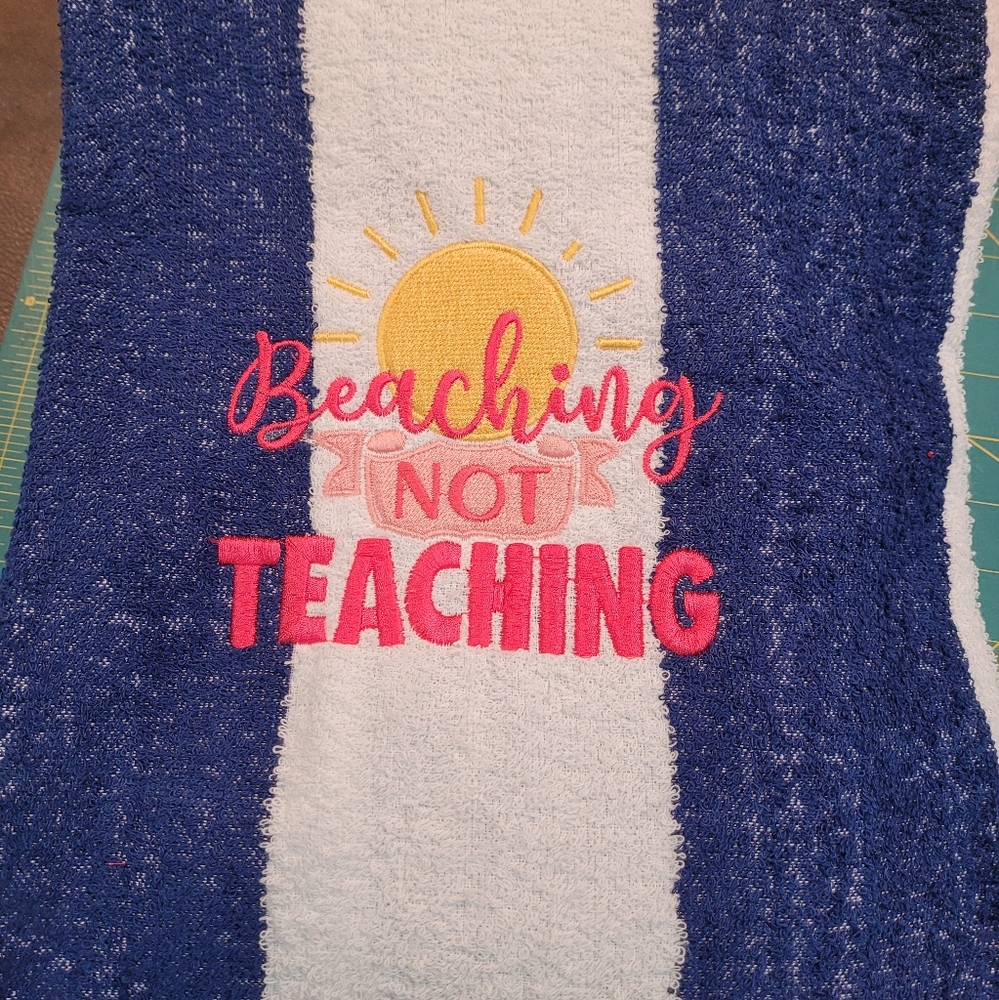 Beach Towel for teachers
